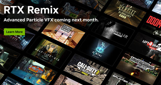 新しい NVIDIA RTX Remix Advanced Particle VFX を『Quake III Arena』の RTX デモでプレビュー