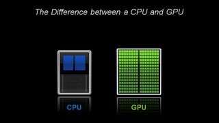 The difference between a CPU and GPU. The difference between a CPU and GPU.