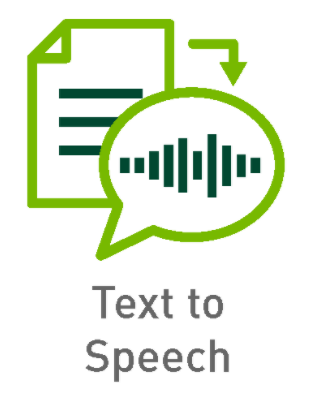 Text-to-speech.
